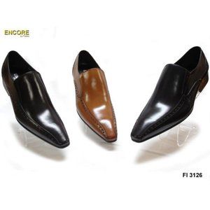 FI-7426 Black Blue Slip on Fiesso by Aurelio Garcia